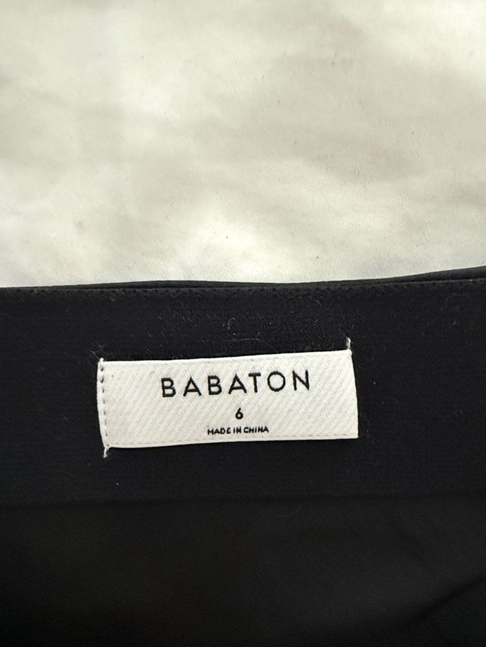 Aritzia Black Satin Mini Skirt - Picture 2 of 3